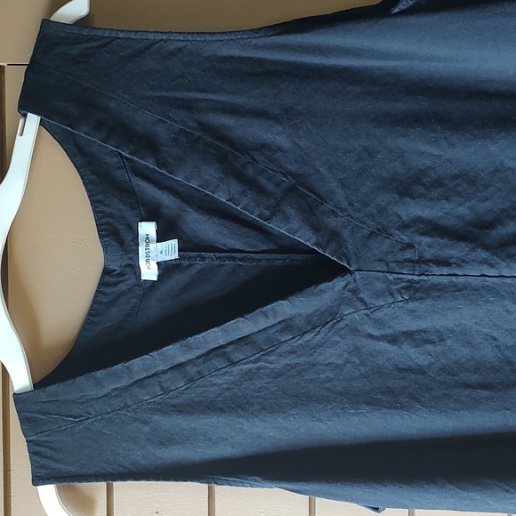 Nordstrom V Neck Linen Blend Midi Dress size XL - Picture 3 of 7